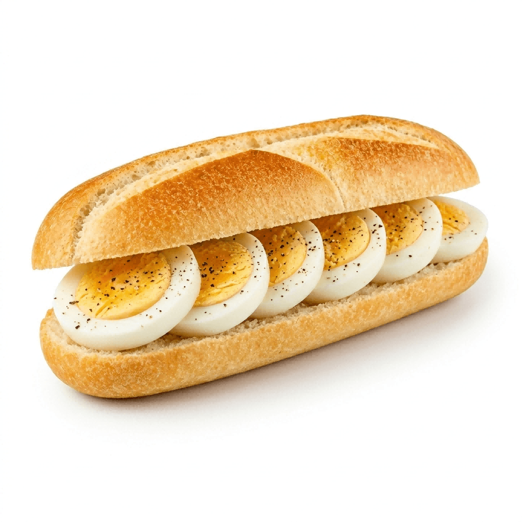Broodje gekook ei